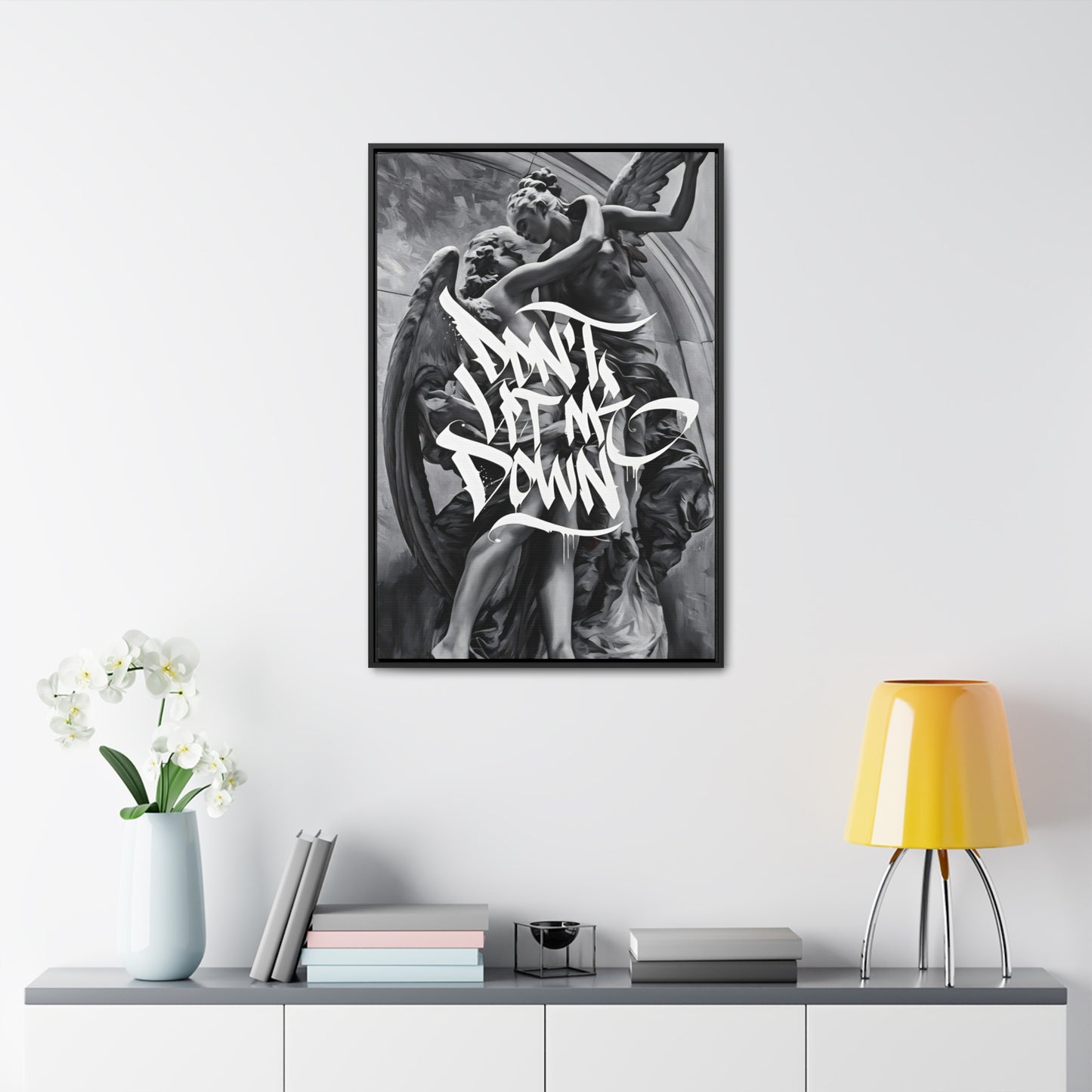 Don’t let me down Canvas Wall art