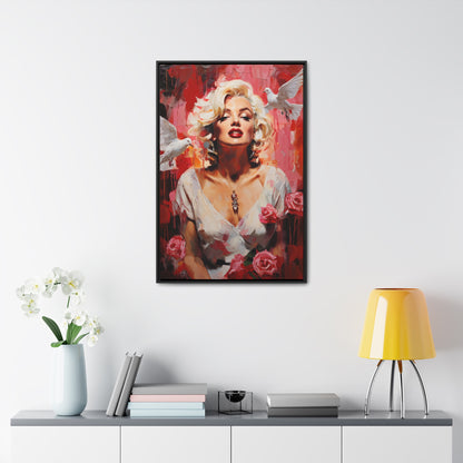 Marilyn Monroe Faith (Canvas + Frame)