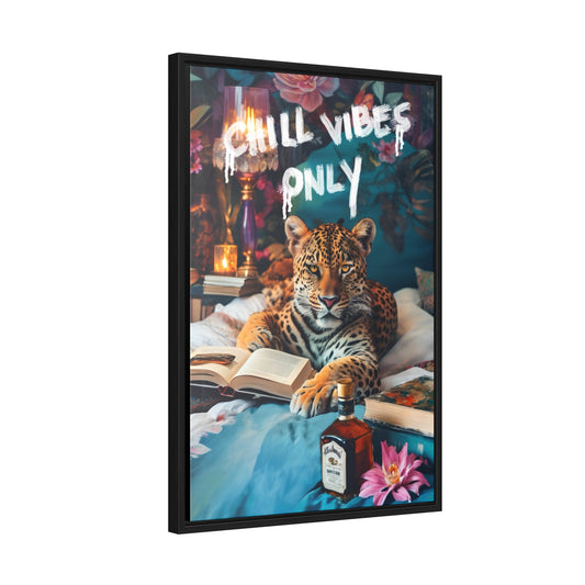 ´Chill vibes only´ Canvas Wall art