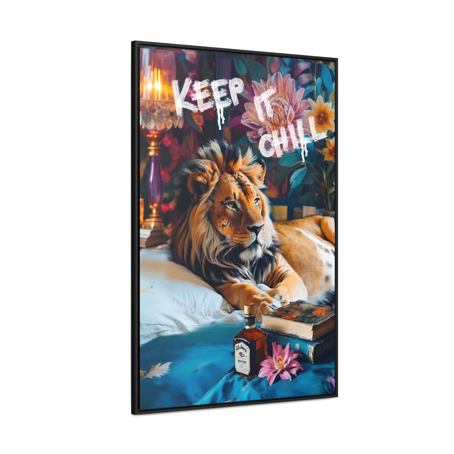 Keep it chill (Canvas + Frame)