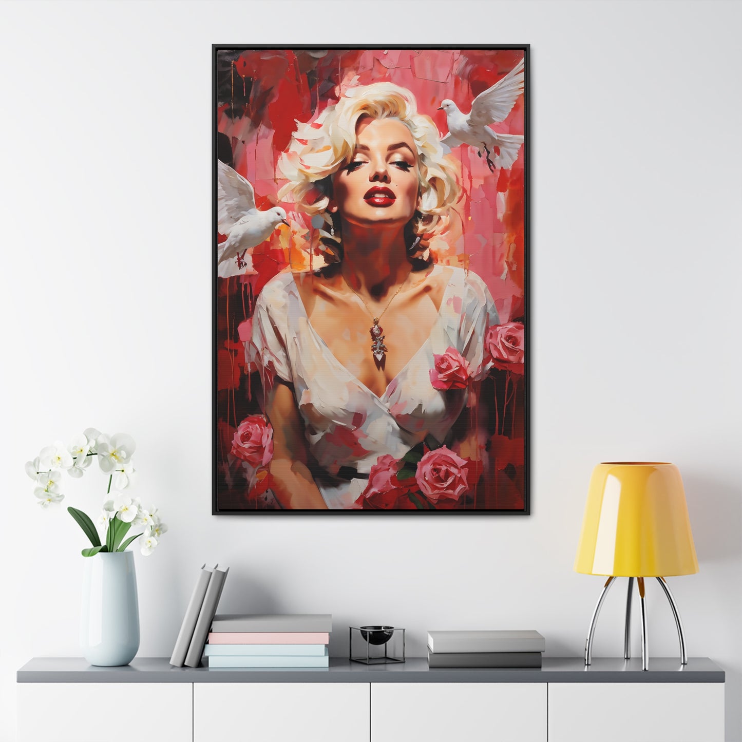 Marilyn Monroe Faith (Canvas + Frame)