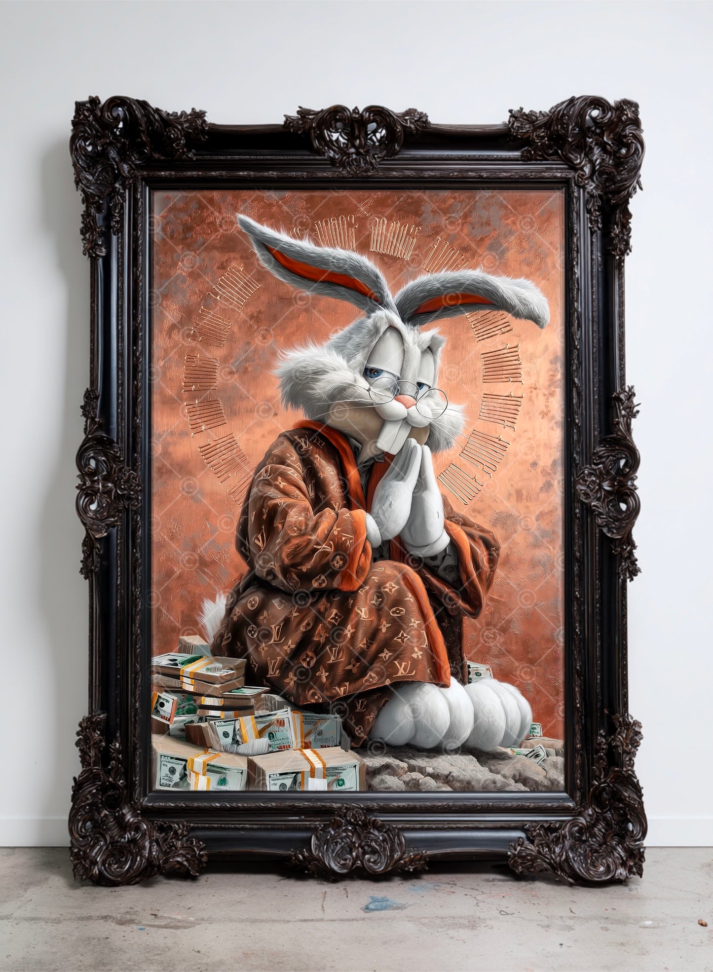 Saint of Wealth Canvas Print