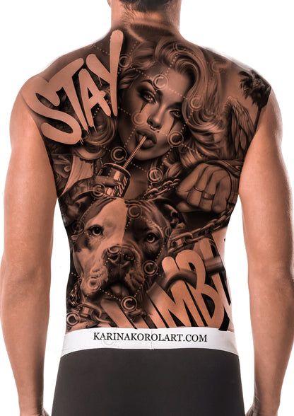 Stay Humble Tattoo Design