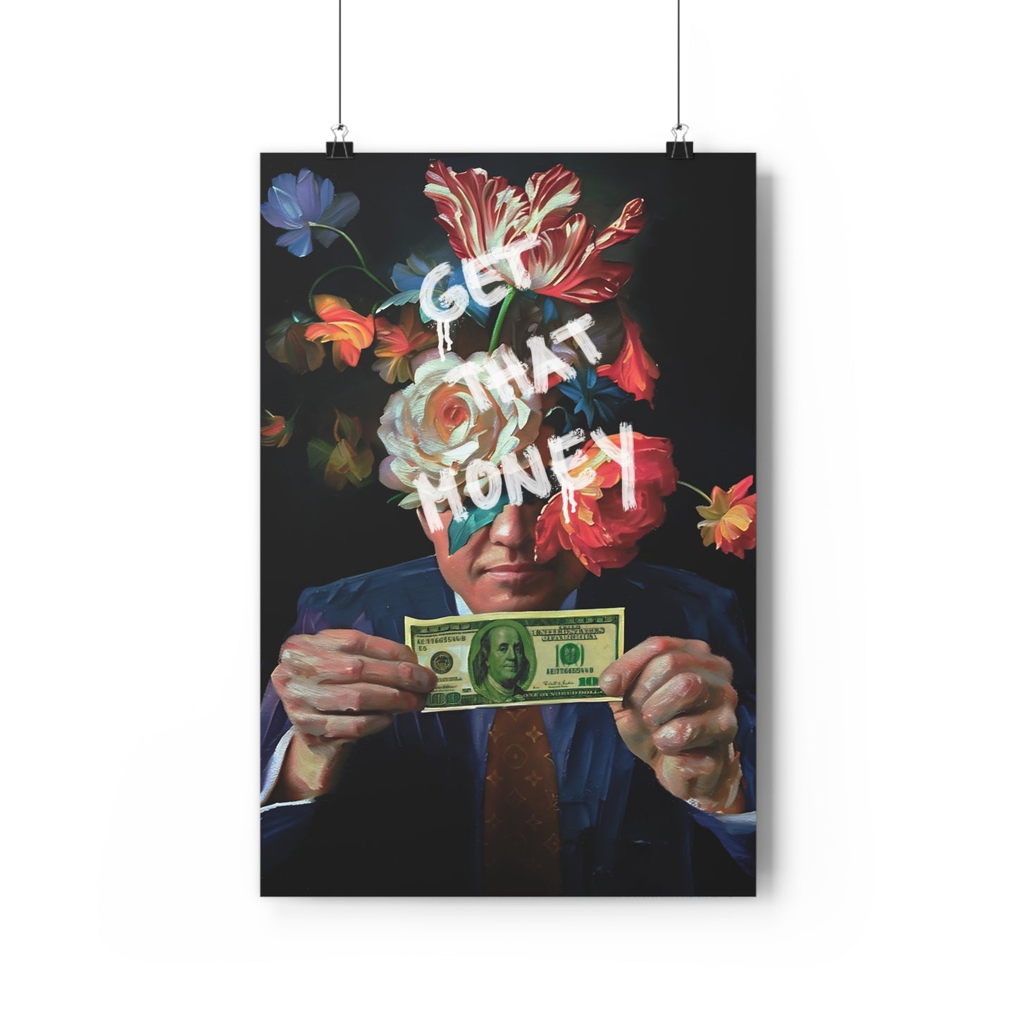 Hankige see Money Giclée kunstitrükk 