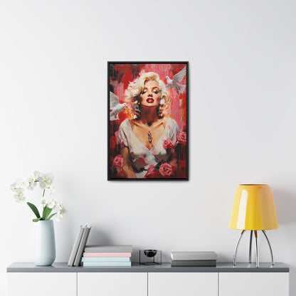 Marilyn Monroe Faith (Canvas + Frame)