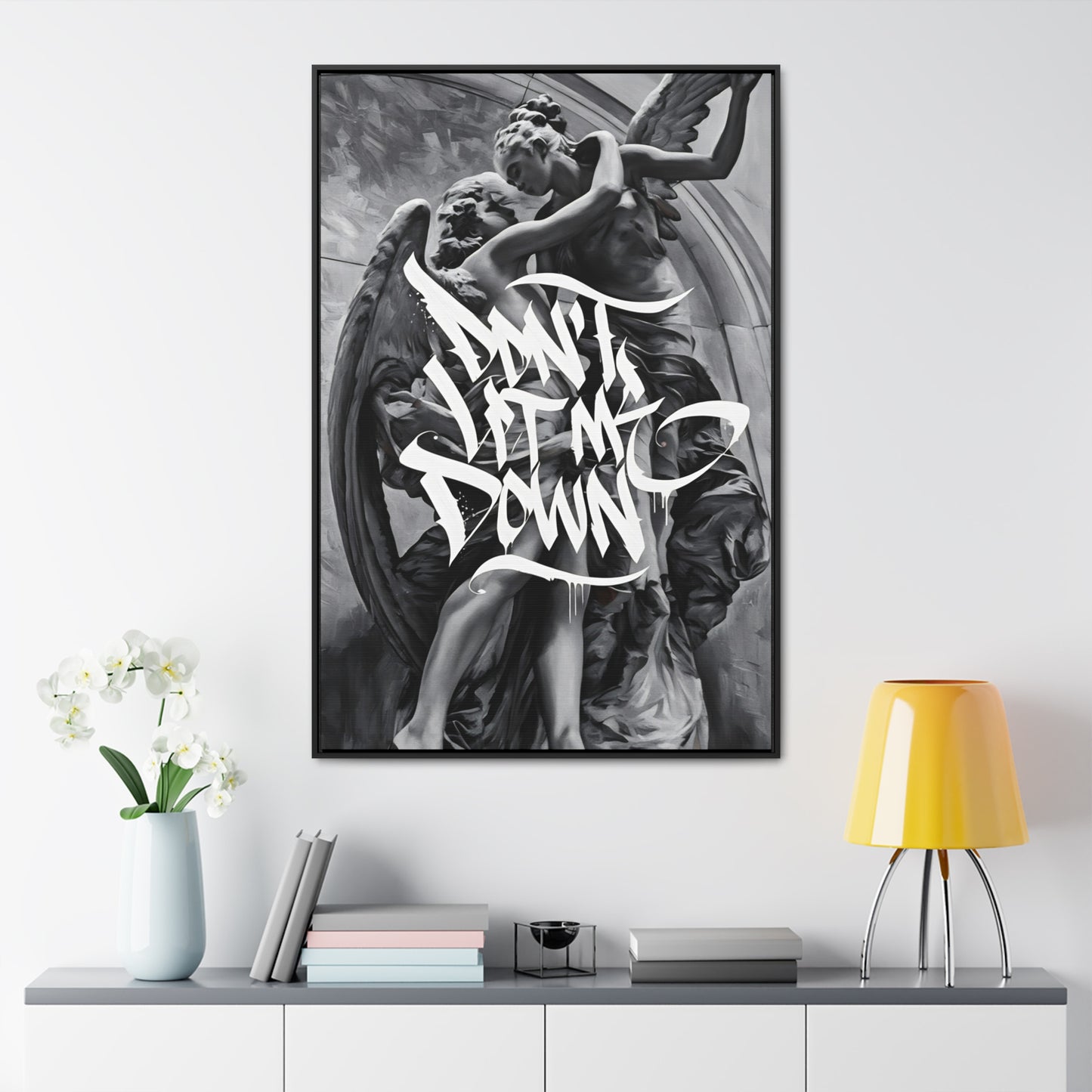 Don’t let me down Canvas Wall art