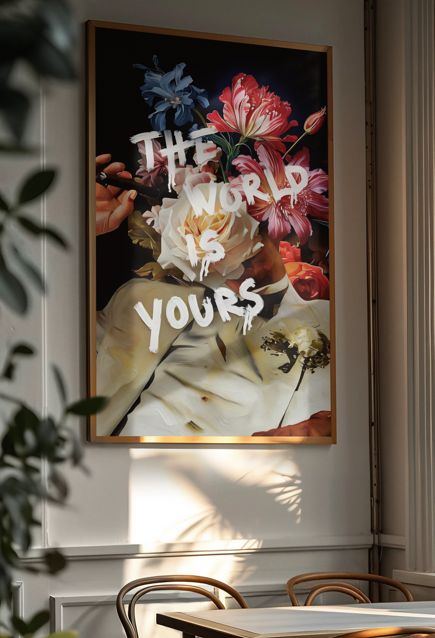 The world is yours Canvas Wall art