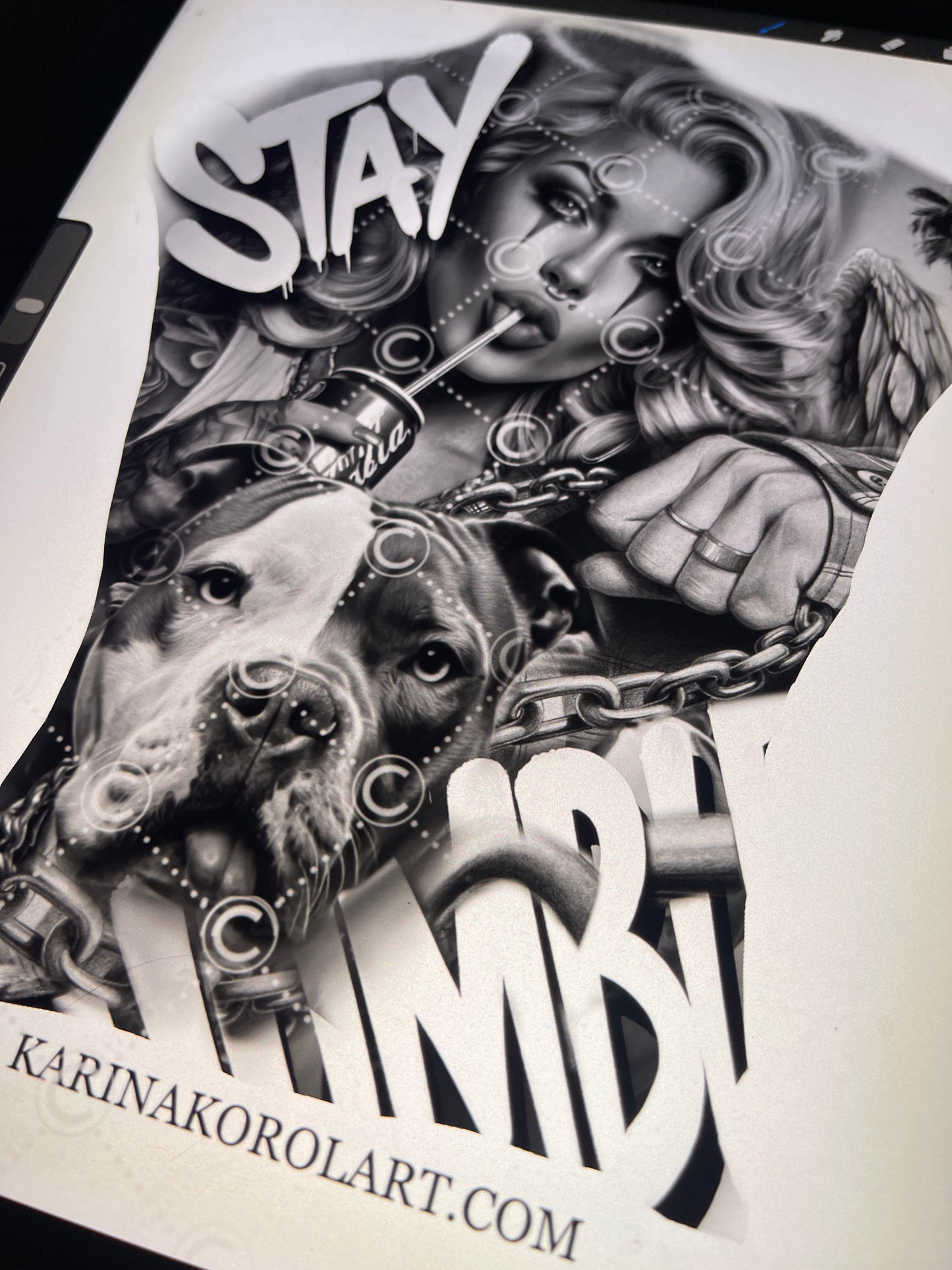 Stay Humble Tattoo Design