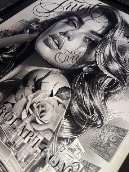 Chicano tattoo design