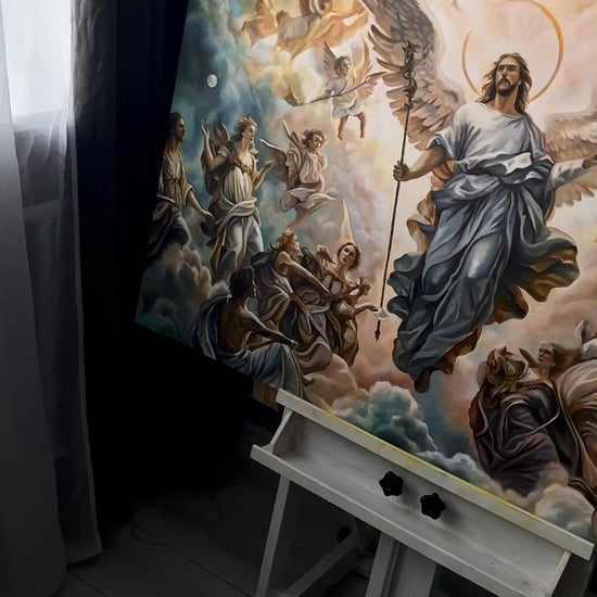 Jesus art painting