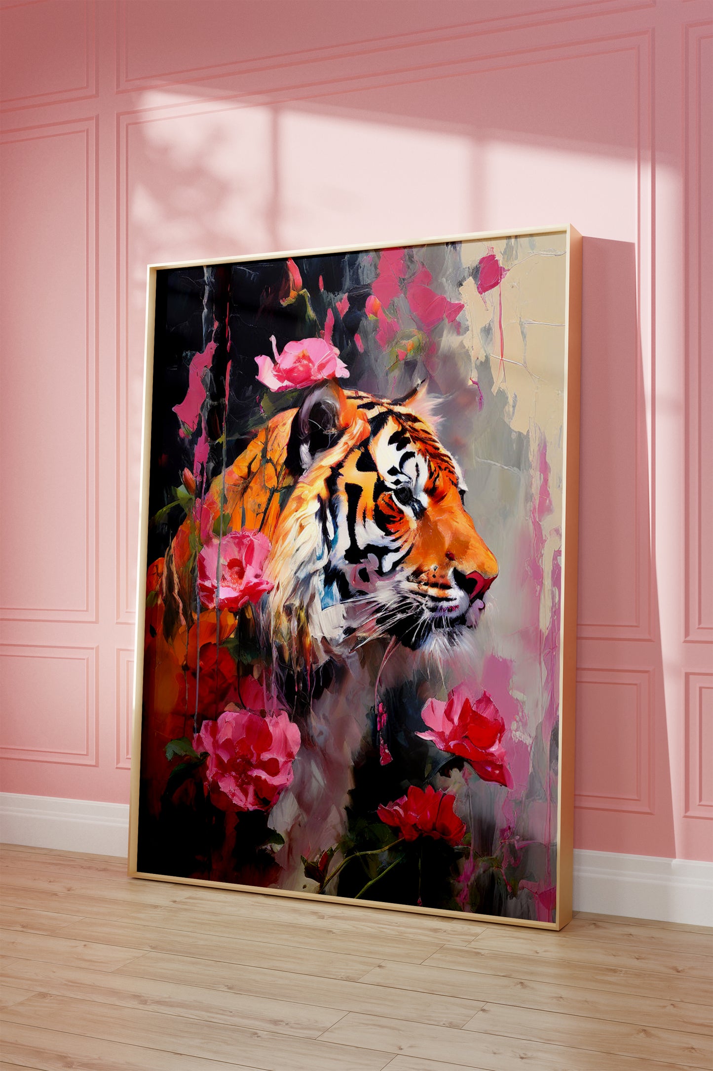 Tiger Giclée seinakunst